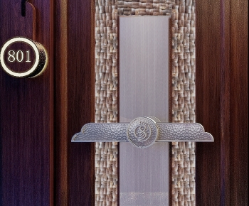 Southeast Asian Style Single Door-ID:454045068