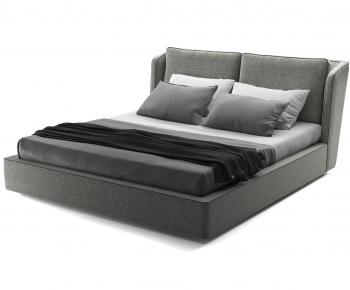 Modern Double Bed-ID:567419536