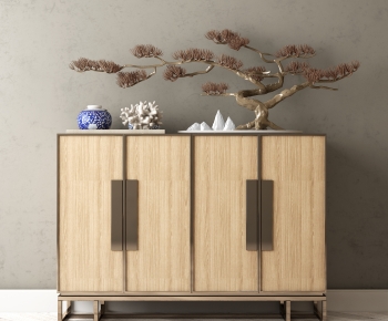New Chinese Style Decorative Cabinet-ID:877818111