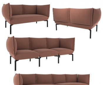 Modern Three-seat Sofa-ID:127607117