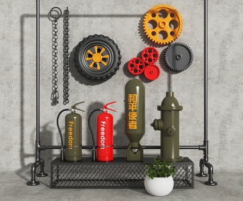 Industrial Style Fire-fighting Equipment-ID:842931031