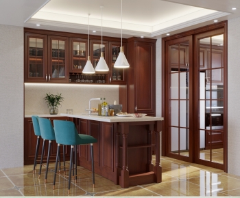 American Style Dining Room-ID:216485985