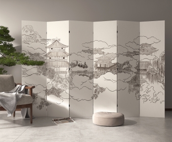 New Chinese Style Partition-ID:721463924