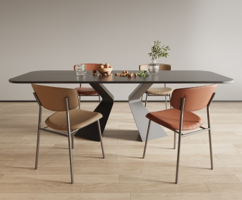 Modern Dining Table And Chairs-ID:816410068