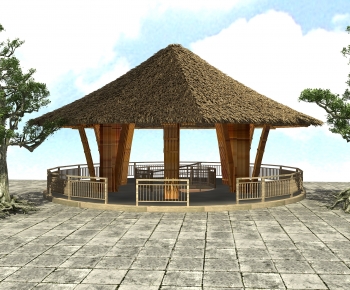 New Chinese Style Building Component-ID:106365921
