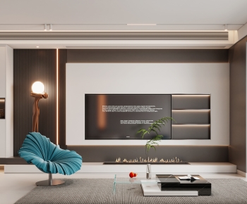Modern A Living Room-ID:831223019