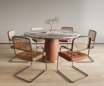 Modern Dining Table And Chairs-ID:746555094