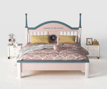 Mediterranean Style Child's Bed-ID:808726079