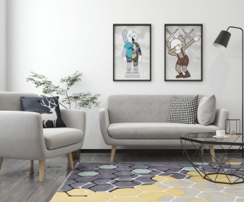 Modern Sofa Combination-ID:224952948