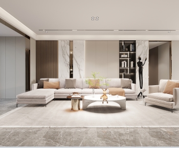 Modern A Living Room-ID:776900057