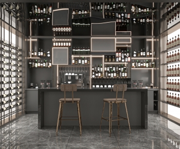 Modern Wine Cellar/Wine Tasting Room-ID:820290096