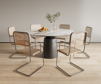 Modern Dining Table And Chairs-ID:928585054