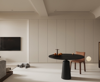 Modern A Living Room-ID:610275035