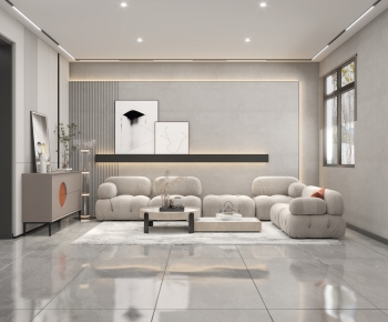 Modern A Living Room-ID:253525024