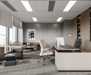 Modern Manager's Office-ID:576972968