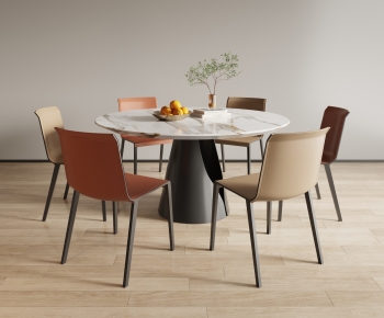 Modern Dining Table And Chairs-ID:263159044