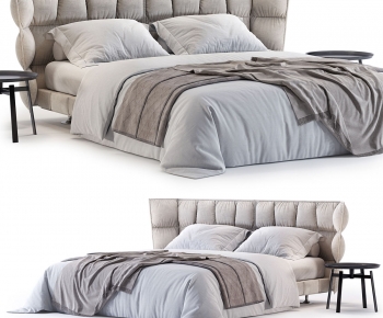 Modern Double Bed-ID:287226929