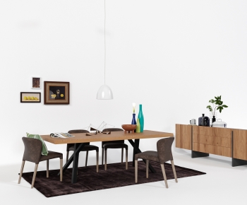 Modern Dining Table And Chairs-ID:843842034