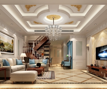 European Style A Living Room-ID:207122096