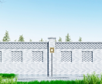 Chinese Style Building Component-ID:263206014