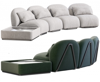 Modern Curved Sofa-ID:671643024