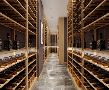 Modern Wine Cellar/Wine Tasting Room-ID:123887068