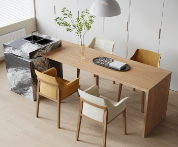 Modern Dining Table And Chairs-ID:860840083