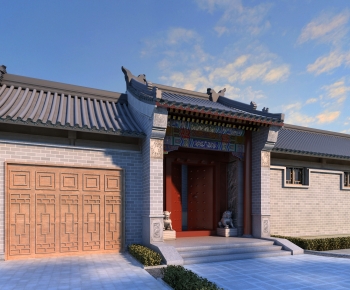 Chinese Style Building Component-ID:110335118
