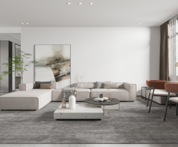 Modern A Living Room-ID:191693072