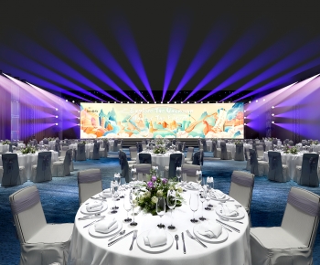 Modern Banquet Hall-ID:490369088