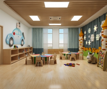Modern Children's Kindergarten-ID:625851216