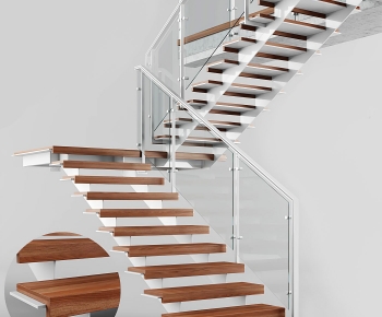 Modern Stair Balustrade/elevator-ID:526401045