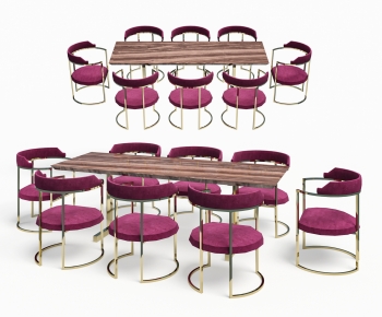 Modern Dining Table And Chairs-ID:892906907
