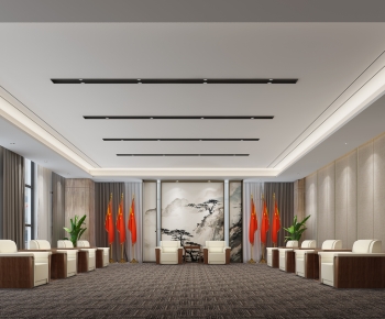 New Chinese Style Reception Area-ID:911539081