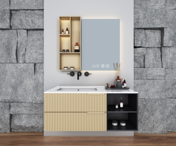 Modern Bathroom Cabinet-ID:883058075