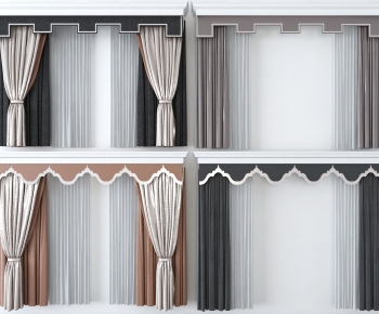 Simple European Style The Curtain-ID:786164058