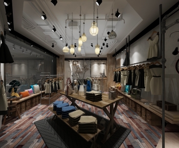 Industrial Style Clothing Store-ID:982242117