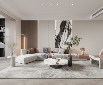 Modern A Living Room-ID:813026915