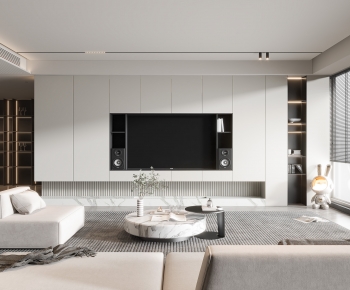 Modern A Living Room-ID:275387058
