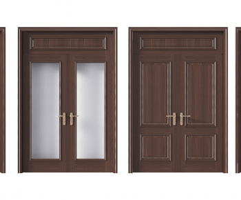 New Chinese Style Double Door-ID:161034114