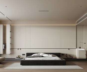 Modern Wabi-sabi Style Bedroom-ID:283437973