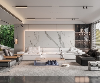 Modern A Living Room-ID:844156039