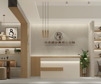 New Chinese Style Yoga Room-ID:716710099