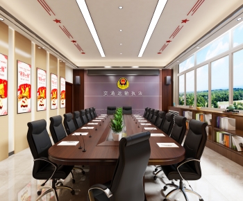 Modern Meeting Room-ID:674201018