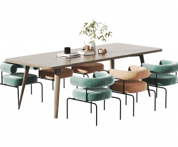 Modern Dining Table And Chairs-ID:361212021