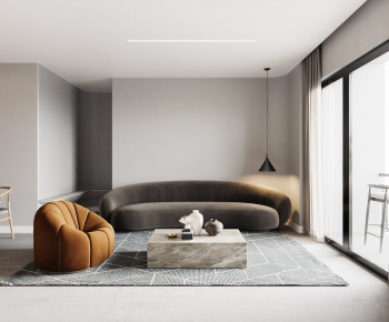 Modern A Living Room-ID:635303973