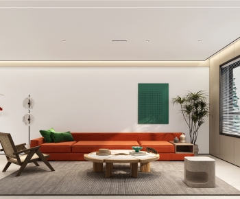 Modern A Living Room-ID:284677031