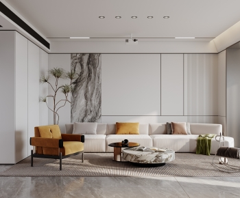 Modern A Living Room-ID:307770979