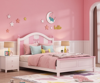 Nordic Style Girl's Room Daughter's Room-ID:706957105