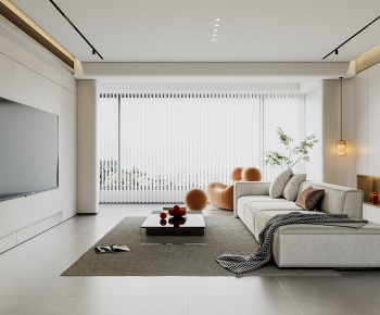 Modern A Living Room-ID:568449556